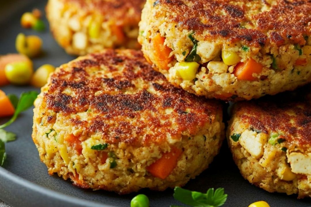 Tofu and Vegetable Patties