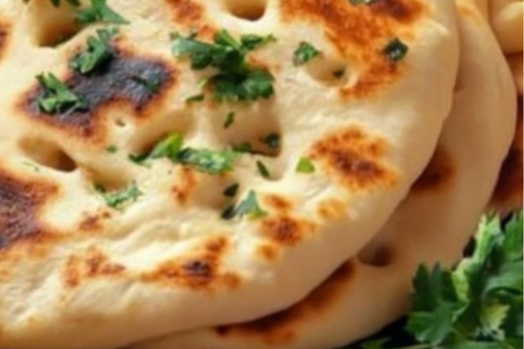 Fluffy Homemade Naan Bread Delight