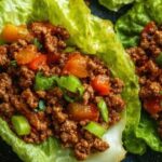 Ground Beef Lettuce Wraps