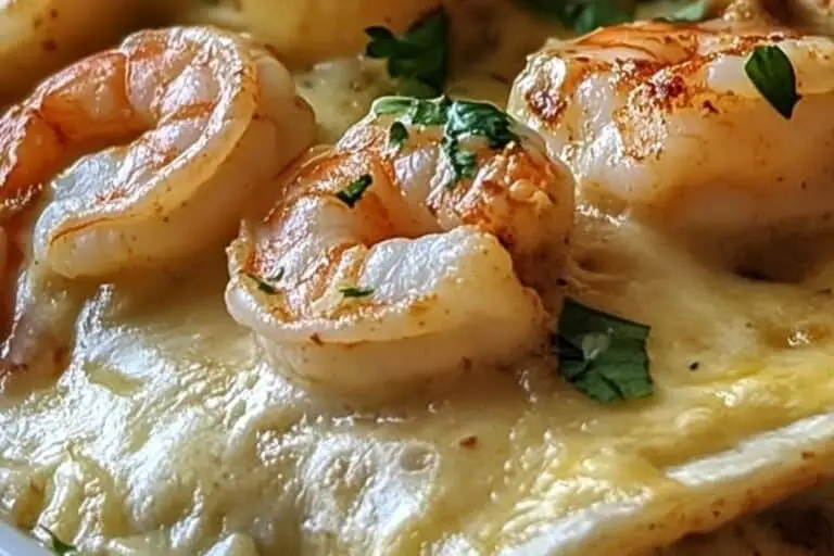 Delicious Creamy Shrimp Enchiladas