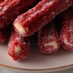 Eggless Red Velvet Churros: A Sweet Twist on a Classic Favorite