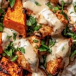 Chicken and Sweet Potato Rice Bowl