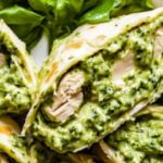 Healthy Pesto Chicken Salad with Rotisserie Chicken