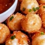 Crispy Shrimp Balls with Sweet Chili Sauce