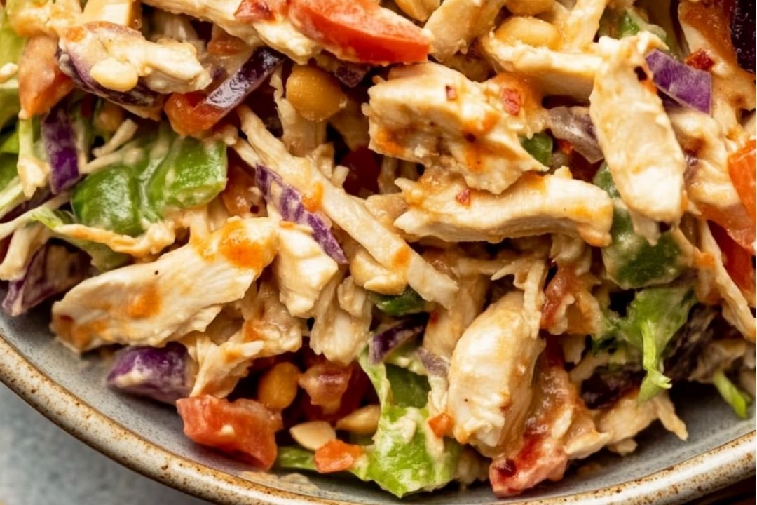 Vibrant Thai-Inspired Chicken Salad: A Zesty, Fresh Delight