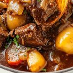 Beef Stifado (Greek Beef Stew)