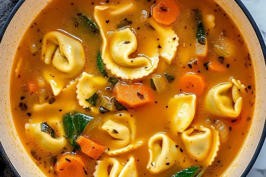 Vegetable Tortellini Soup