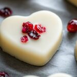 These heart-shaped white chocolate cranberry bites are the perfect Valentine’s Day treat! They’re sweet, creamy, and packed with tart cranberries, making them a delightful combination of flavors. Easy to make and fun to share, these little bites are a great homemade gift or festive snack.