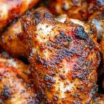 Crispy Air Fryer Jerk Chicken Wings with a Sweet & Spicy Kick