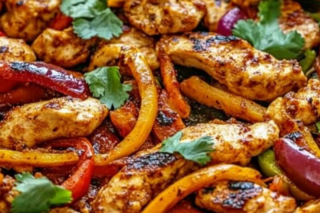 Sheet Pan Chicken Fajitas