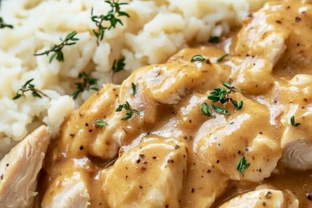 Slow Cooker Chicken and Gravy