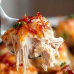 Loaded Crack Chicken Stuffed Baked Potatoes