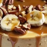 Decadent Banana Caramel Nut Cheesecake: A Heavenly Flavor Combo