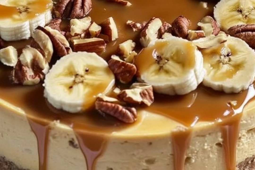 Decadent Banana Caramel Nut Cheesecake: A Heavenly Flavor Combo