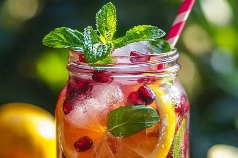 Chill Out with Iced Pomegranate White Tea: A Refreshing Summer Sip