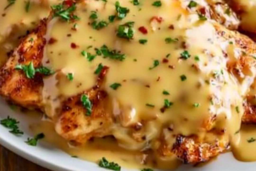 Mouthwatering Smothered Chicken with Jack Cheese: A Texas-Inspired Feast