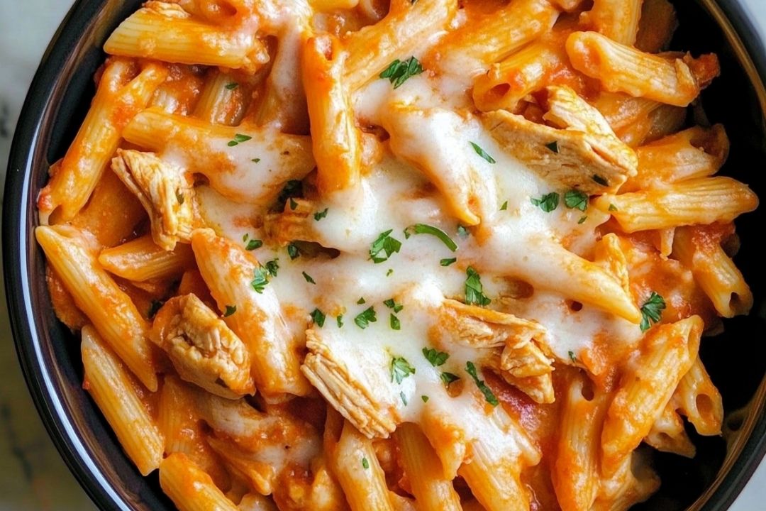 Easy Crock Pot Italian Chicken Pasta