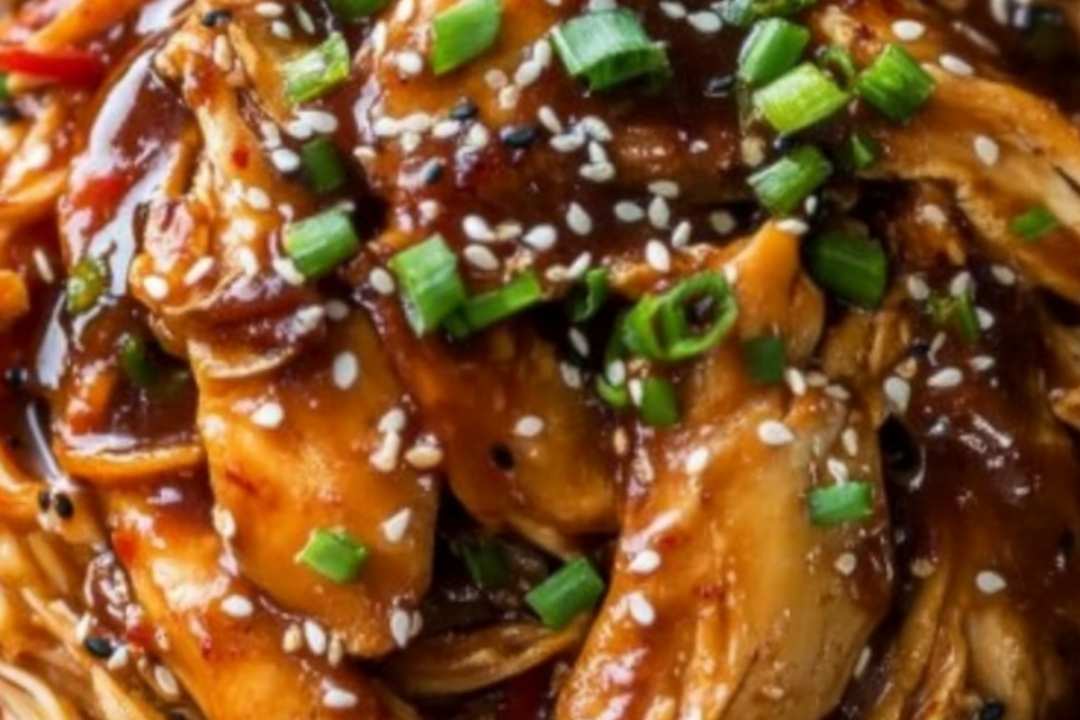 Slow Cooker Korean BBQ Chicken: A Sweet and Savory Delight