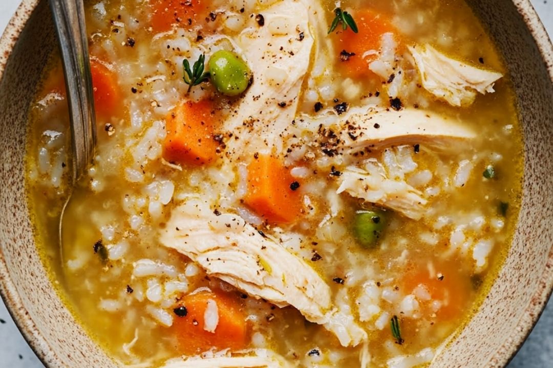 Chicken and Rice Soup Recipe (Family Favorite!)