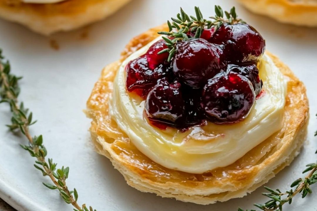 Simple and Delicious Cranberry Brie Appetizers