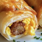 Sausage, Egg Breakfast Roll-Ups