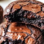 Chocolate Lava Brownie Cookies