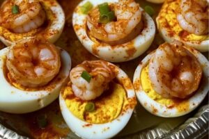 Zesty Cajun Shrimp-Stuffed Deviled Eggs: A Bold Twist on a Classic