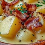 Old-Fashioned Potato & Bacon Soup: A Heartwarming Classic