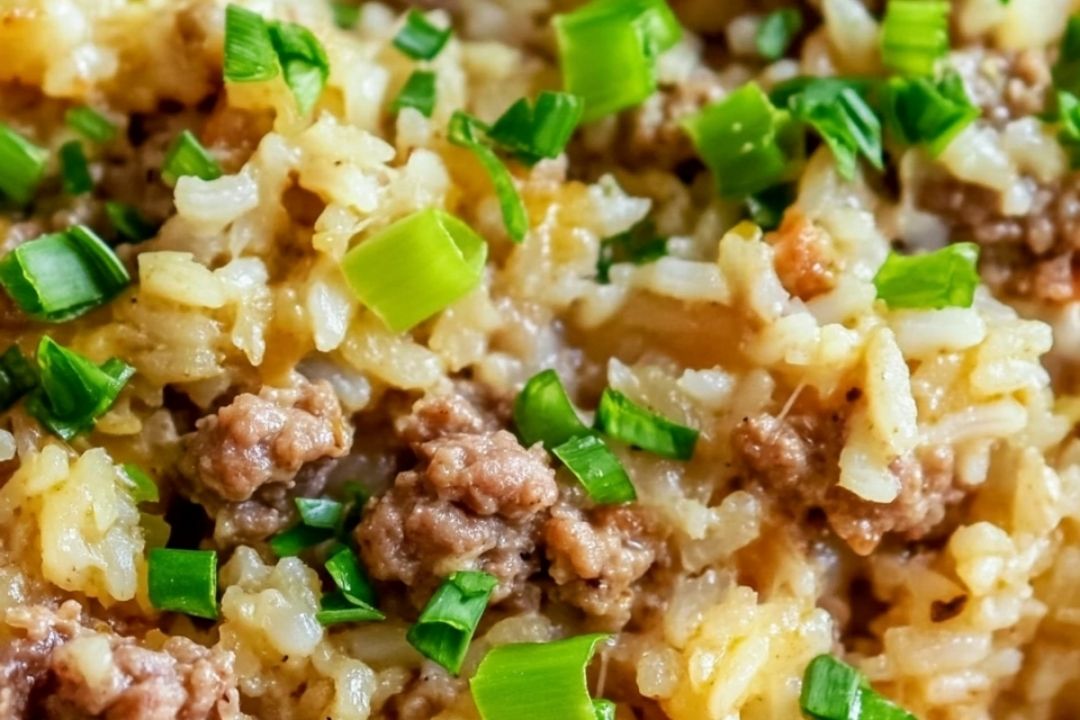 Hamburger & Rice Casserole