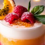 Raspberry Passionfruit Tequila Sour