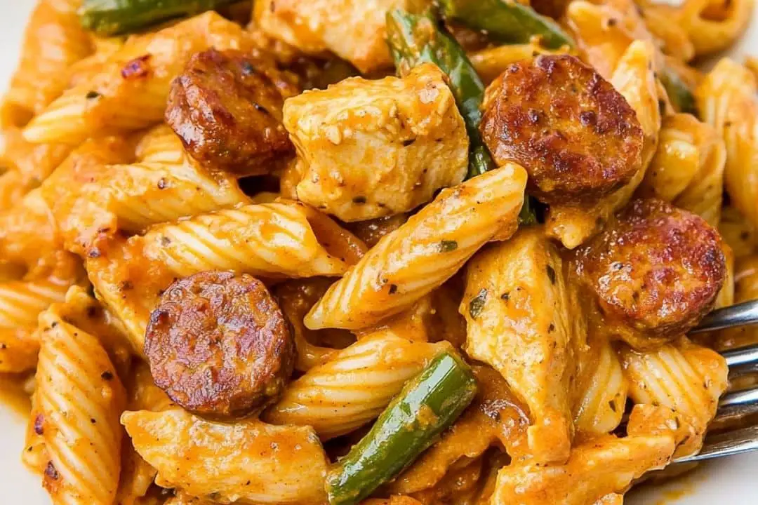 Creamy Cajun Chicken and Sausage Pasta: A Spicy, Comforting Delight