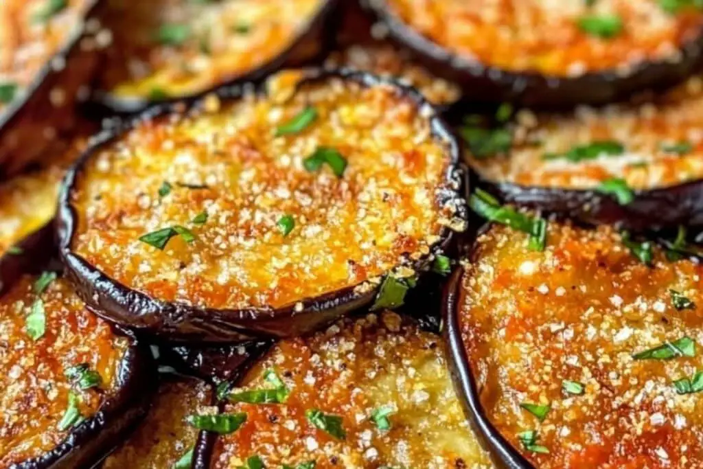 Crispy Baked Italian Eggplant