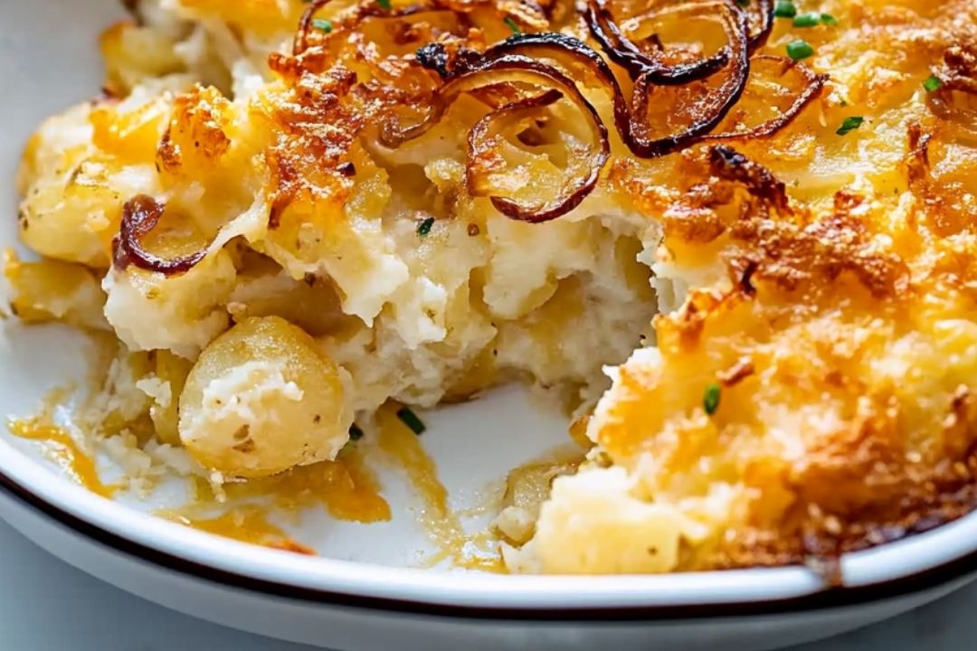 French Onion Funeral Potatoes