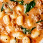 Creamy Italian Sausage Gnocchi Soup