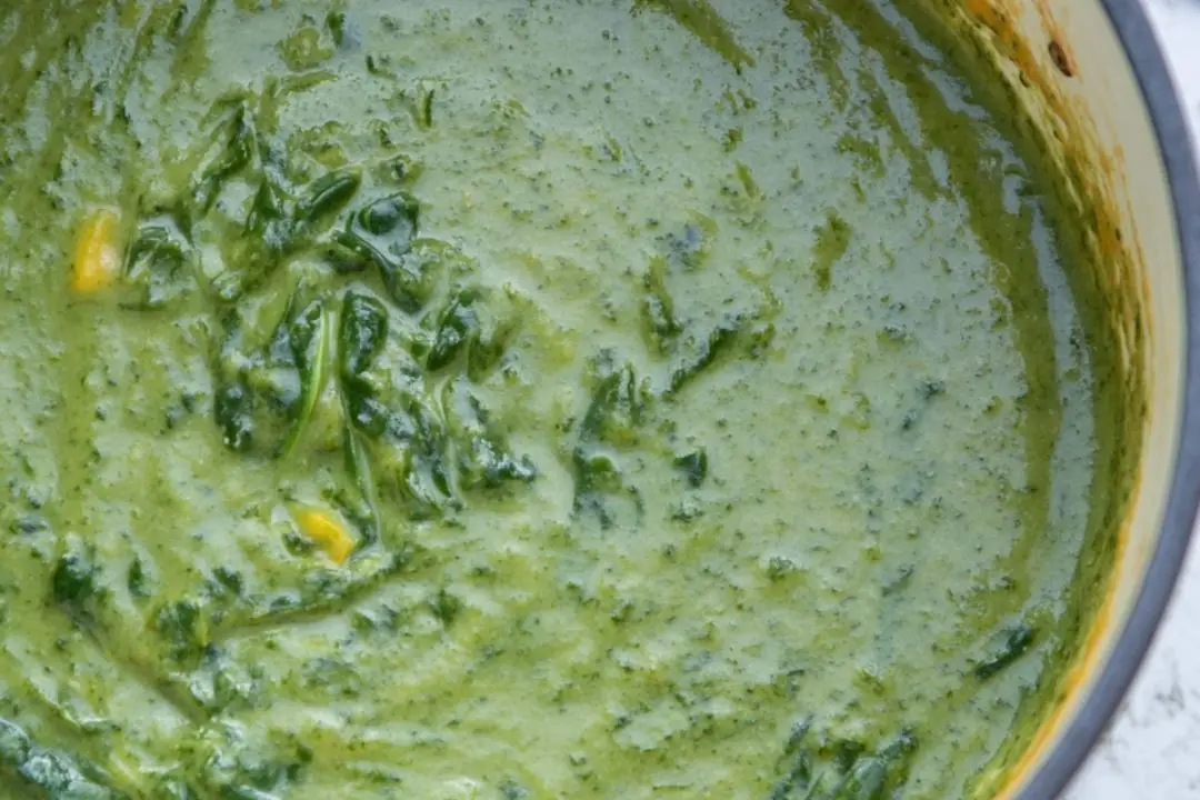 Spinach Cheddar Soup