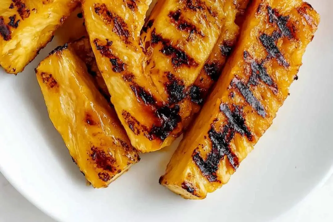 Caramelized Brown Sugar Grilled Pineapple