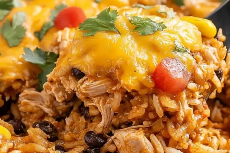 Mexican Chicken and Rice Casserole