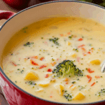 Broccoli Potato Cheese Soup Recipe