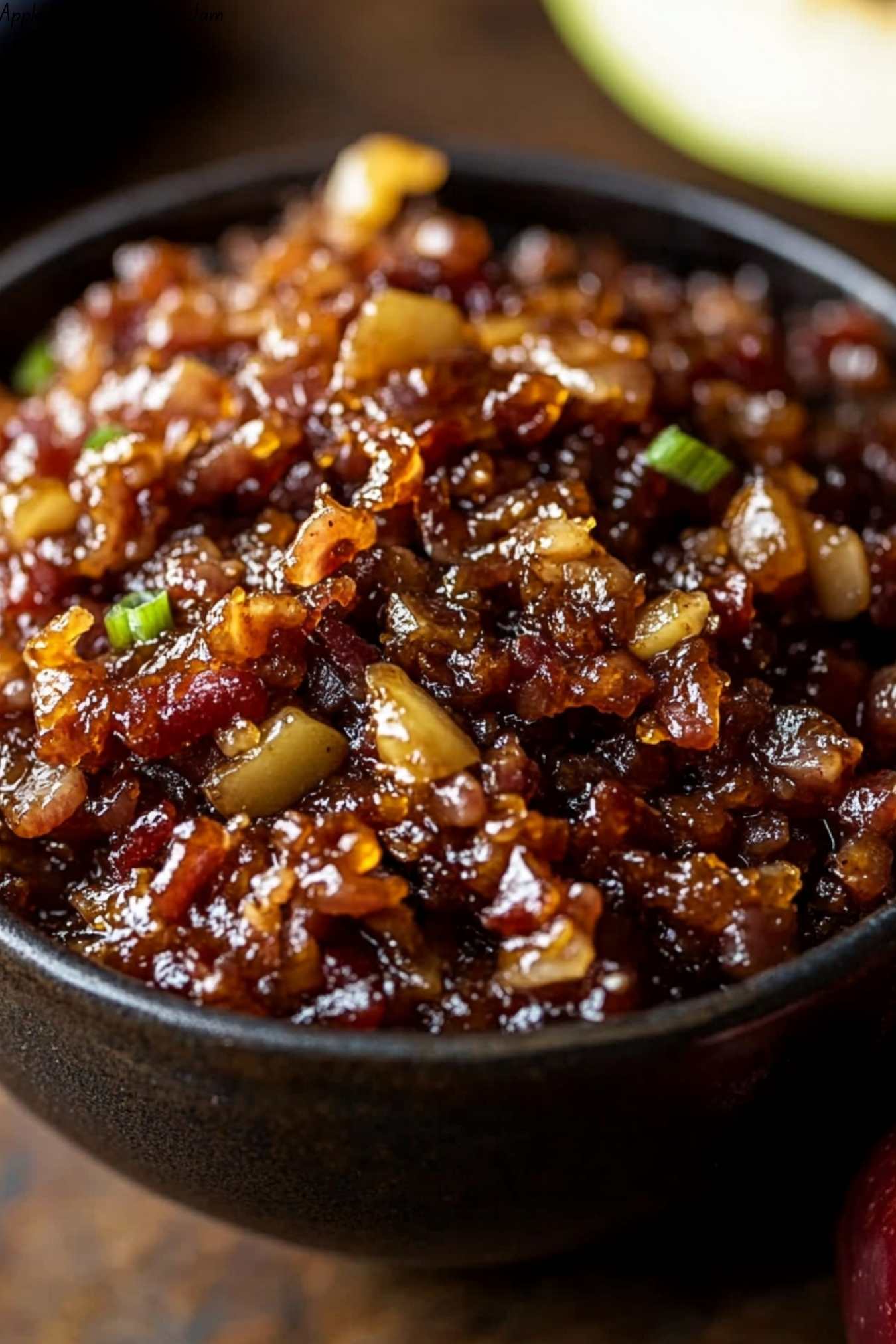 Apple Whiskey Bacon Jam