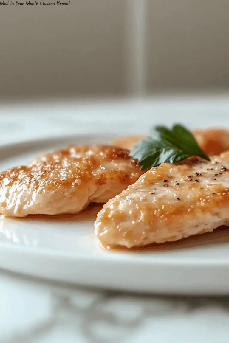 Melt In Your Mouth Chicken Breast