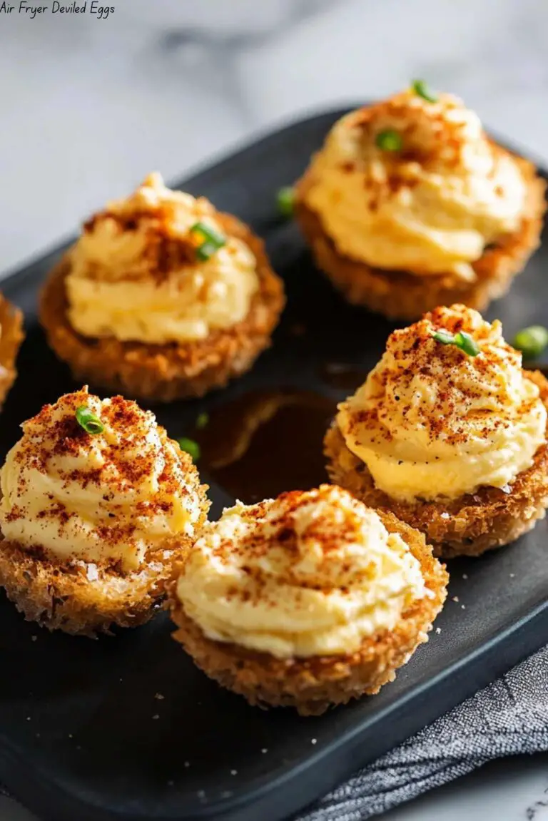 Air Fryer Deviled Eggs