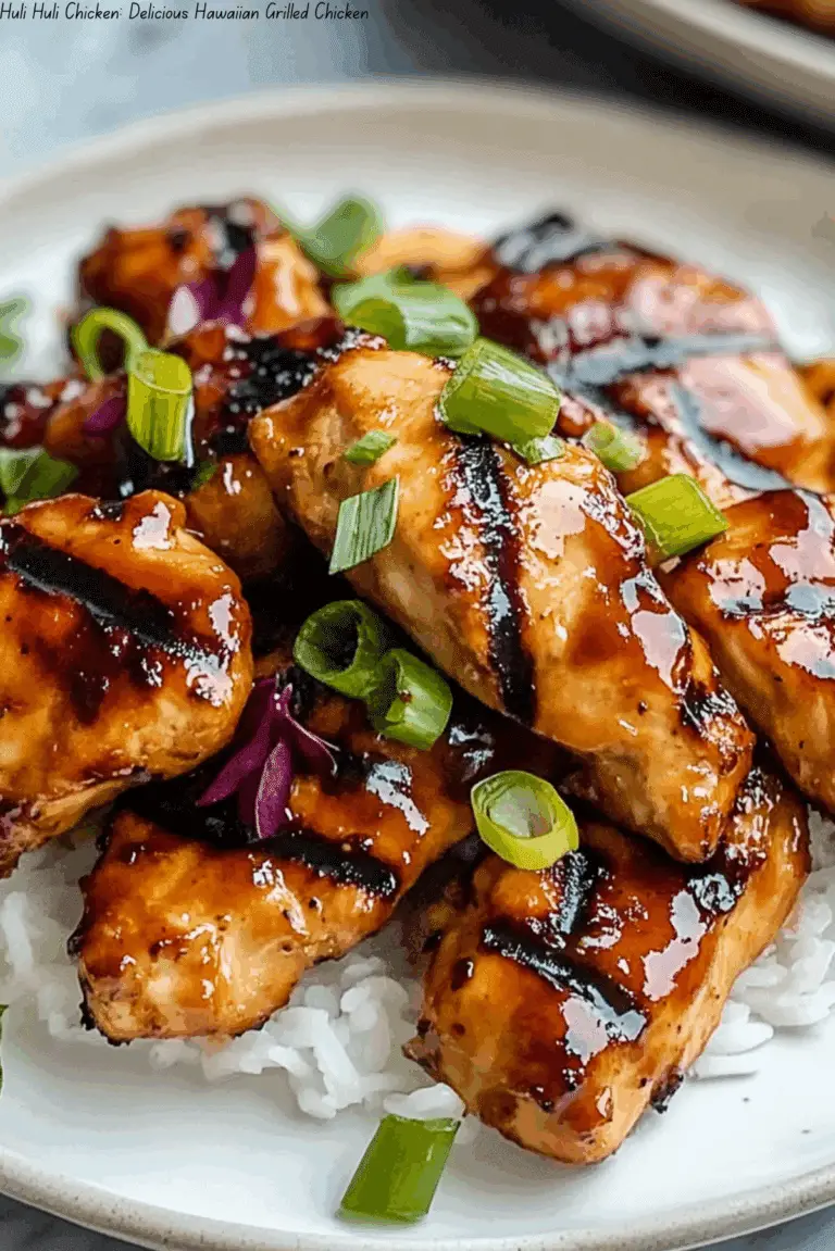 Huli Huli Chicken: Delicious Hawaiian Grilled Chicken