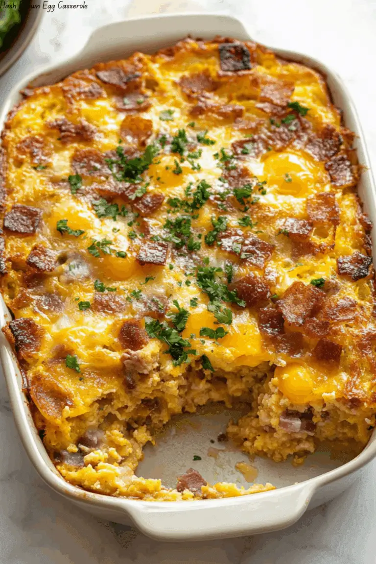 Hash Brown Egg Casserole