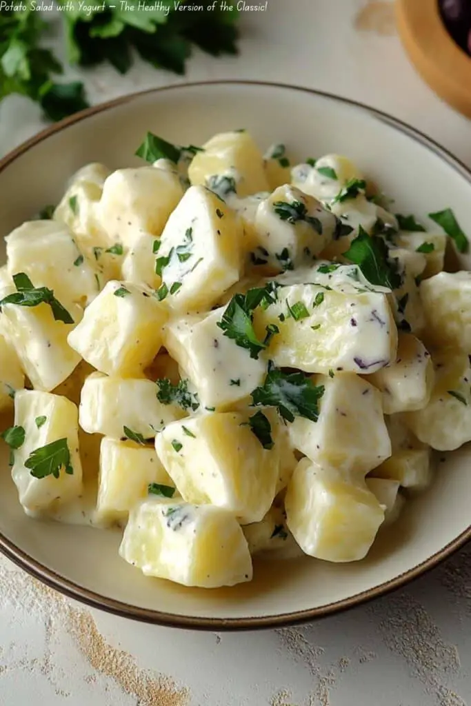 Potato Salad with Yogurt – The Healthy Version of the Classic!