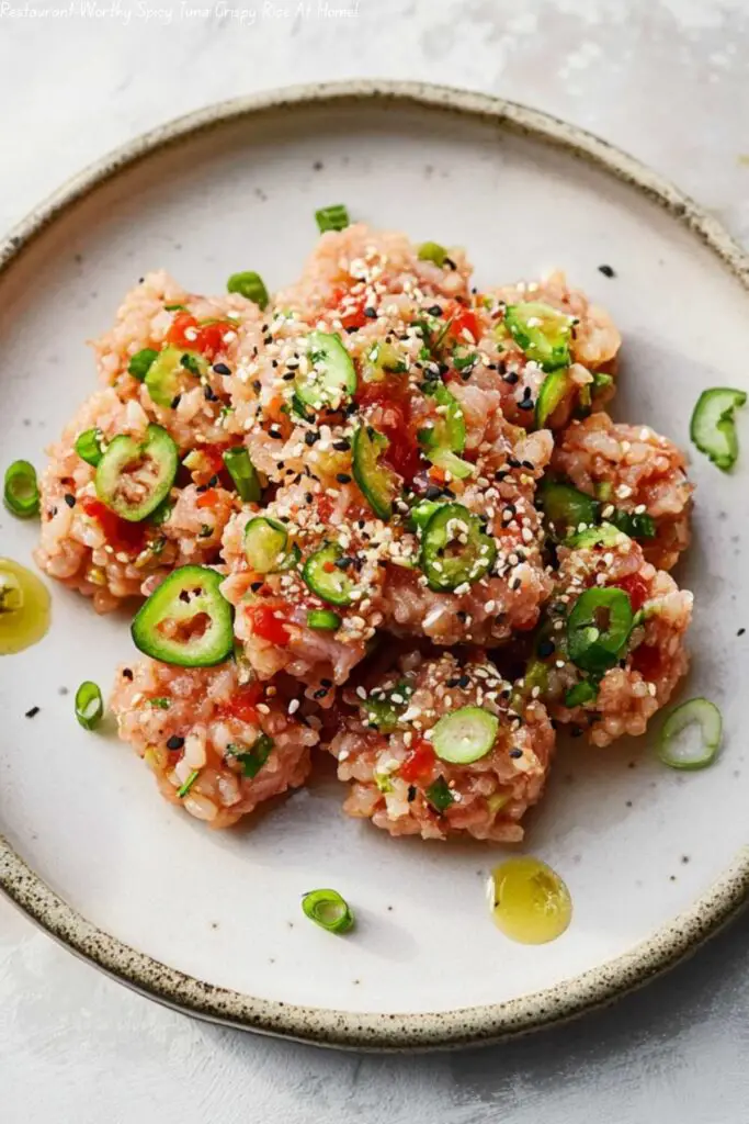 Restaurant-Worthy Spicy Tuna Crispy Rice At Home!