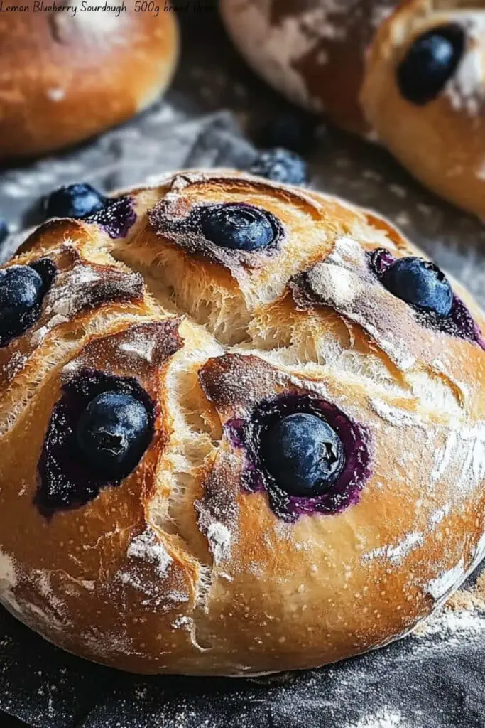 Lemon Blueberry Sourdough