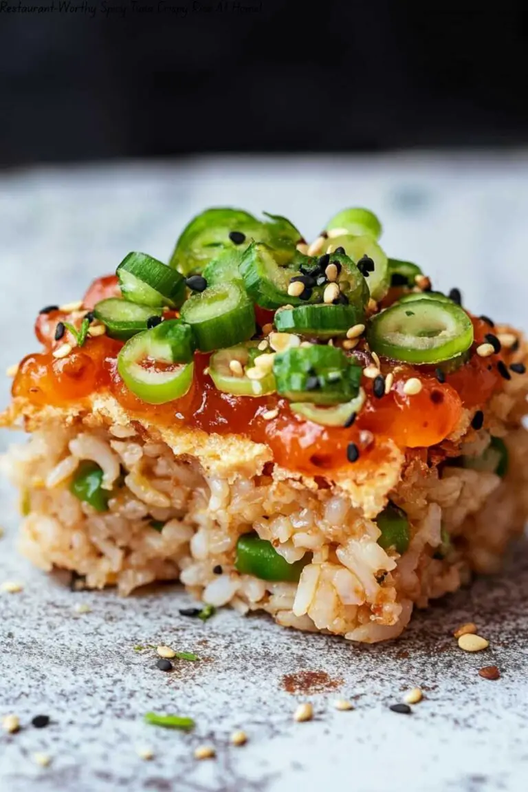 Restaurant-Worthy Spicy Tuna Crispy Rice At Home!