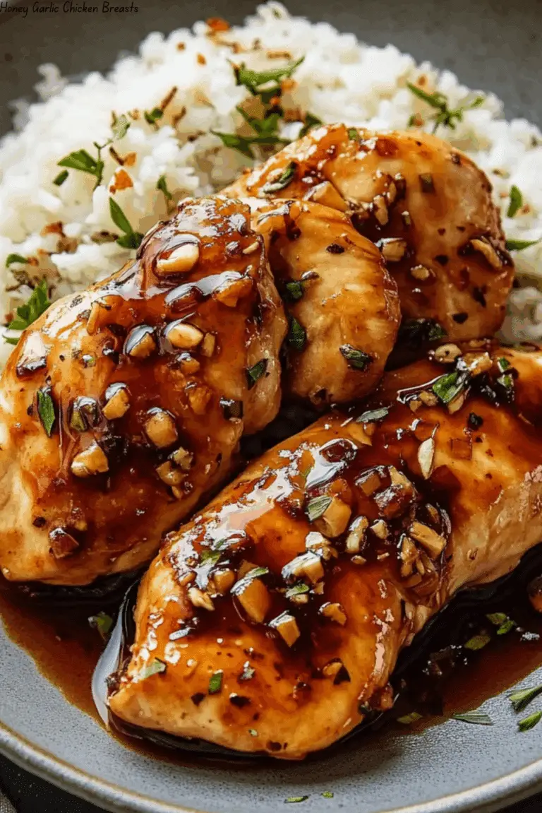Honey Garlic Chicken Breasts