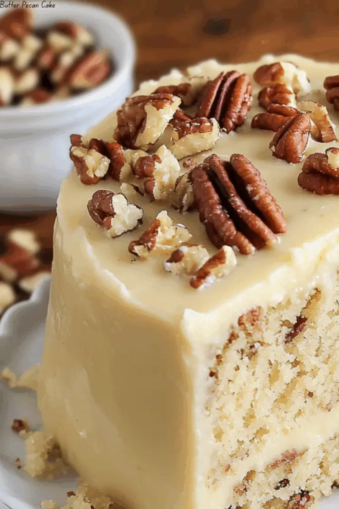 Butter Pecan Cake