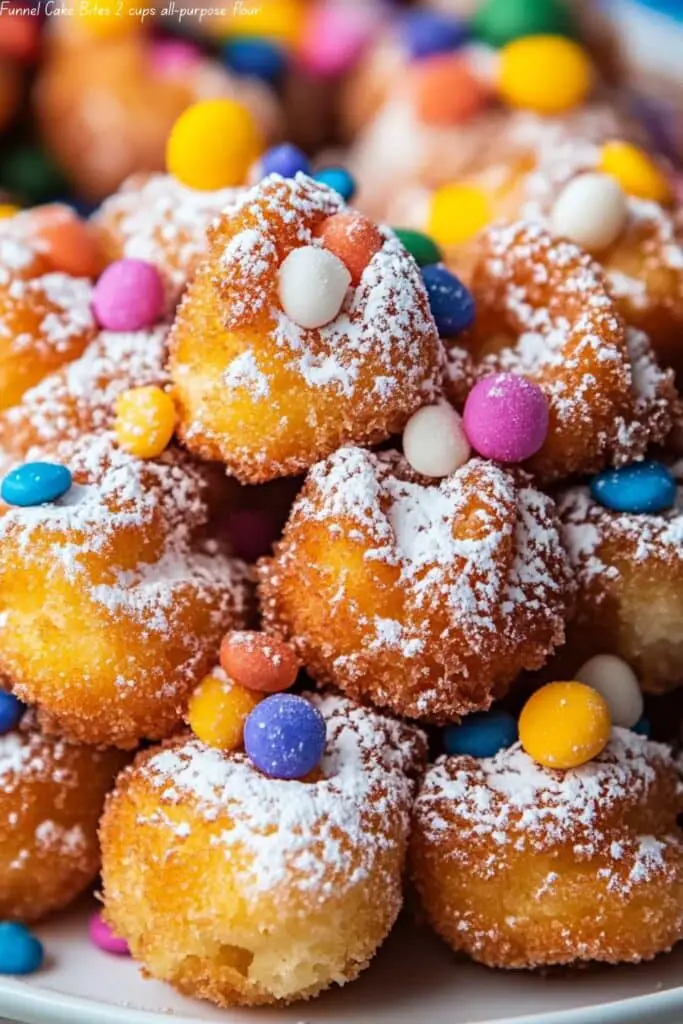 Funnel Cake Bites